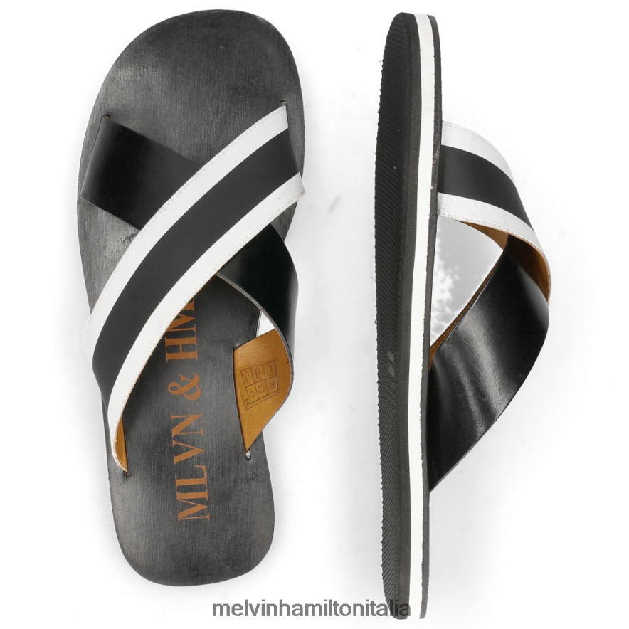 esso Melvin & Hamilton uomini Sam 5 nero muli L80P2P743