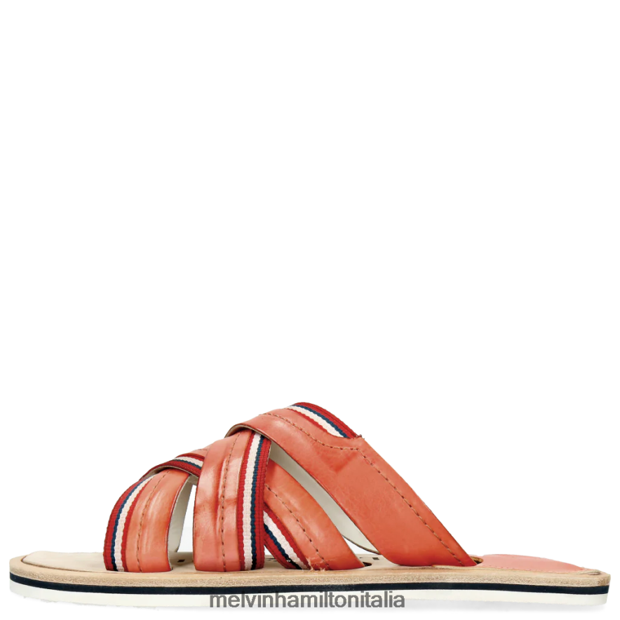 esso Melvin & Hamilton uomini bob 2 arancia muli L80P2P734
