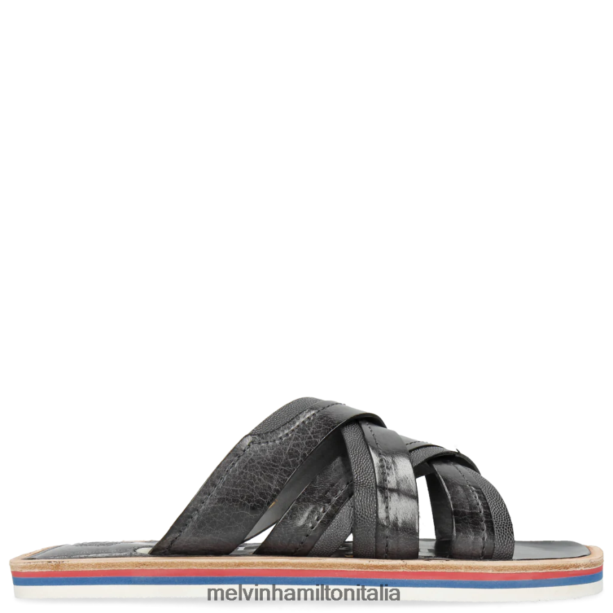 esso Melvin & Hamilton uomini bob 2 grigio muli L80P2P724