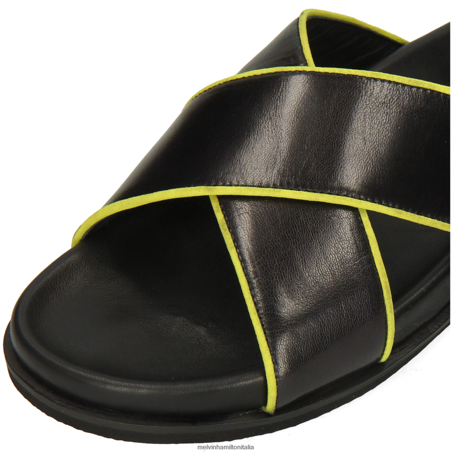 esso Melvin & Hamilton uomini Roberto 21 nero sandali L80P2P750