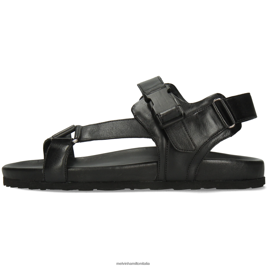 esso Melvin & Hamilton uomini Roberto 22 nero sandali L80P2P752