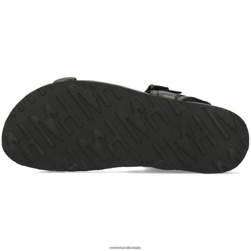 esso Melvin & Hamilton uomini Roberto 22 nero sandali L80P2P752