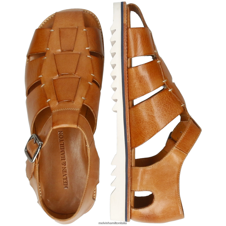 esso Melvin & Hamilton uomini Sam 29 Marrone chiaro sandali L80P2P744