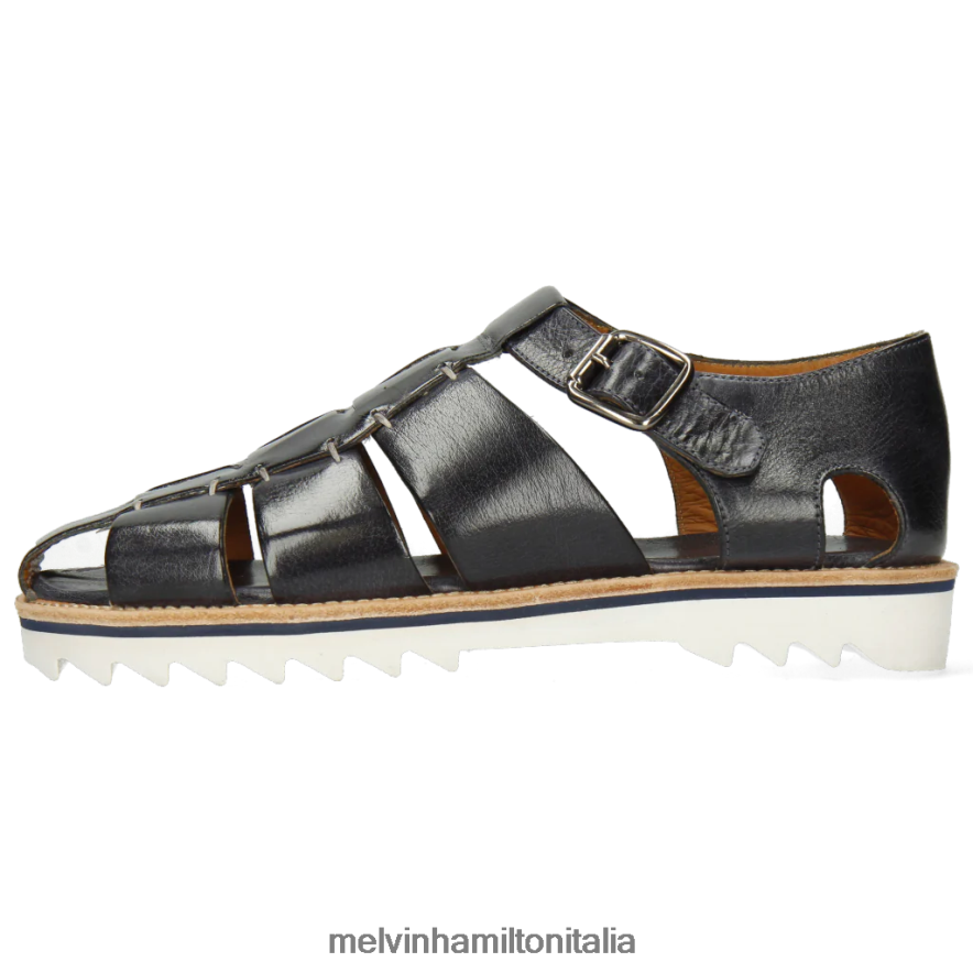 esso Melvin & Hamilton uomini Sam 29 blu sandali L80P2P767