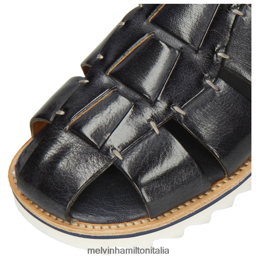 esso Melvin & Hamilton uomini Sam 29 blu sandali L80P2P767