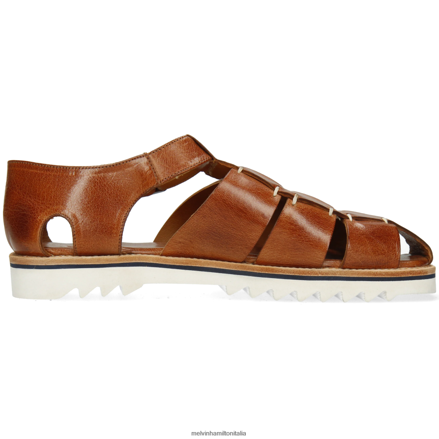 esso Melvin & Hamilton uomini Sam 29 marrone sandali L80P2P764