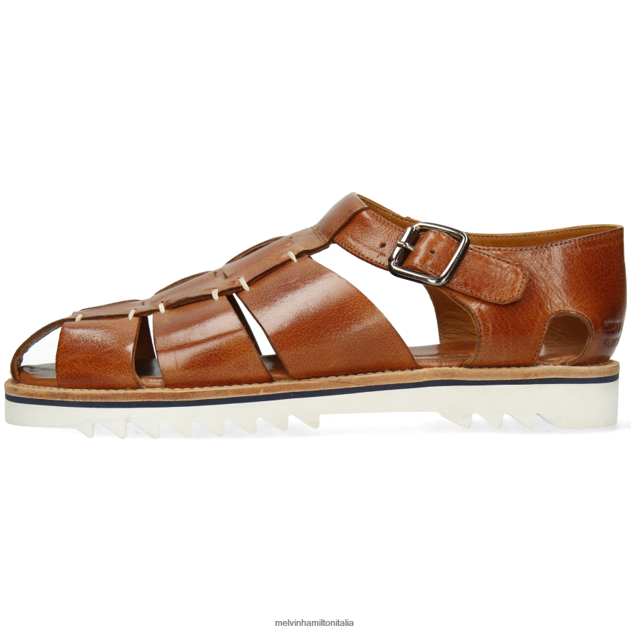 esso Melvin & Hamilton uomini Sam 29 marrone sandali L80P2P764