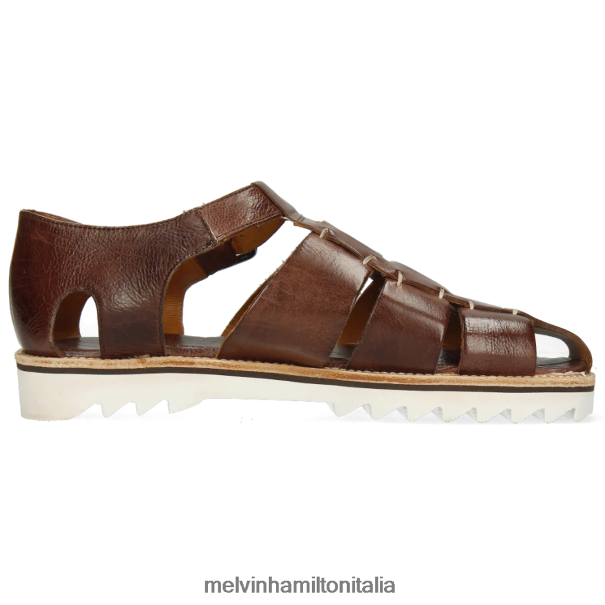 esso Melvin & Hamilton uomini Sam 29 marrone sandali L80P2P773