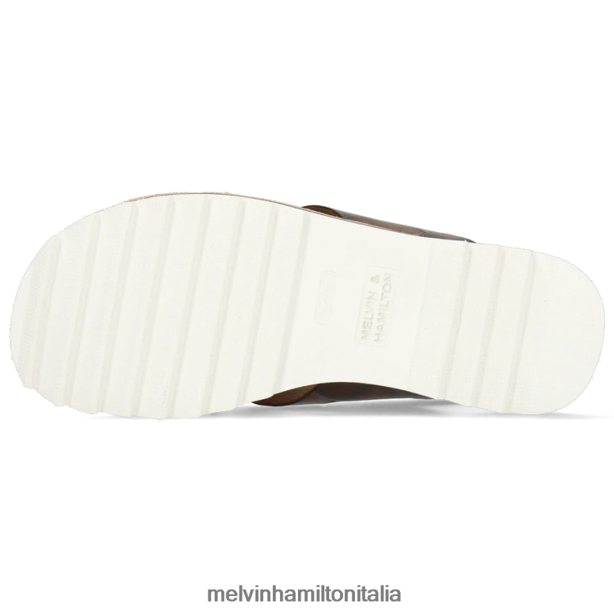 esso Melvin & Hamilton uomini Sam 32 marrone sandali L80P2P755