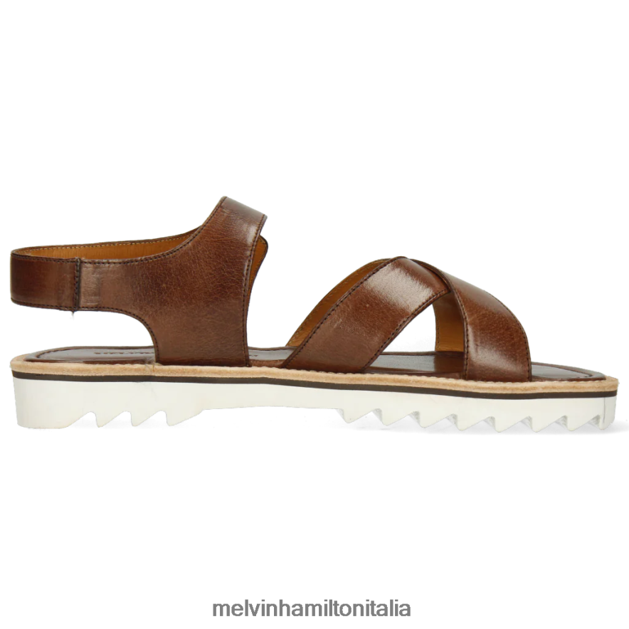 esso Melvin & Hamilton uomini Sam 33 marrone sandali L80P2P757
