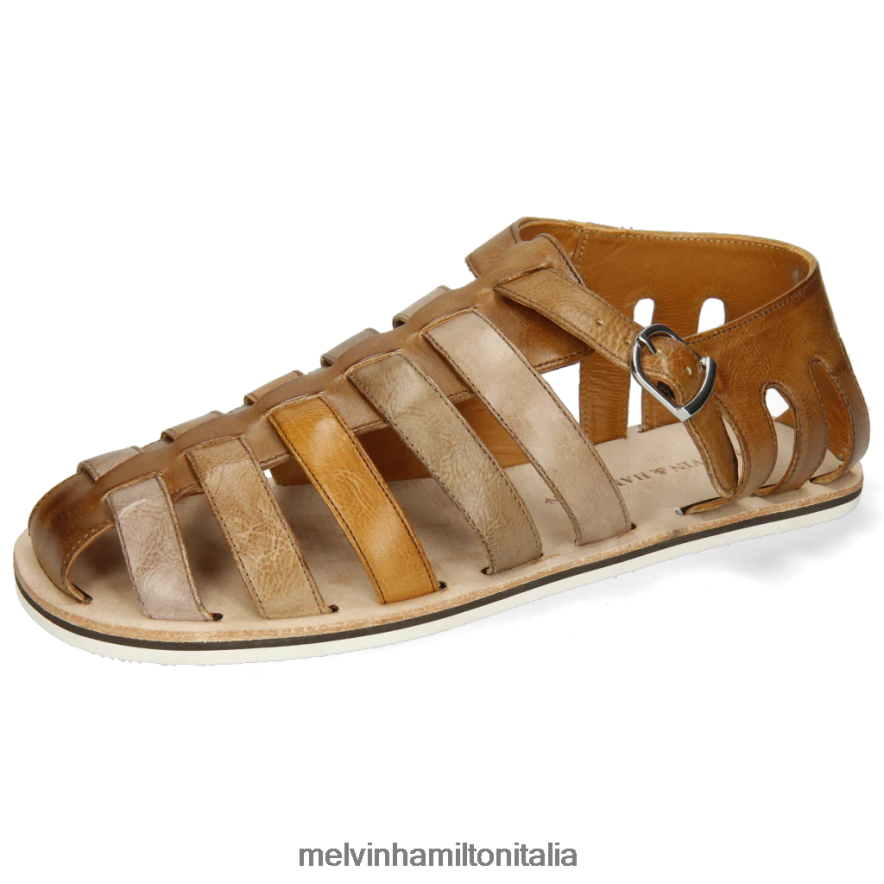 esso Melvin & Hamilton uomini Sam 3 marrone sandali L80P2P754