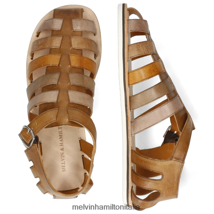 esso Melvin & Hamilton uomini Sam 3 marrone sandali L80P2P754