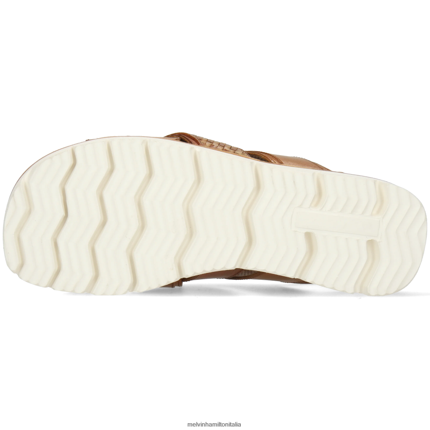 esso Melvin & Hamilton uomini Sam 46 marrone sandali L80P2P776