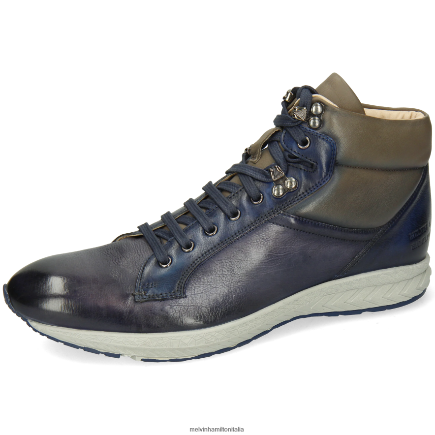 esso Melvin & Hamilton uomini Blair 17 blu scarpe da ginnastica L80P2P605