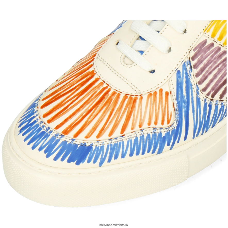 esso Melvin & Hamilton uomini Harvey 103 multi scarpe da ginnastica L80P2P594