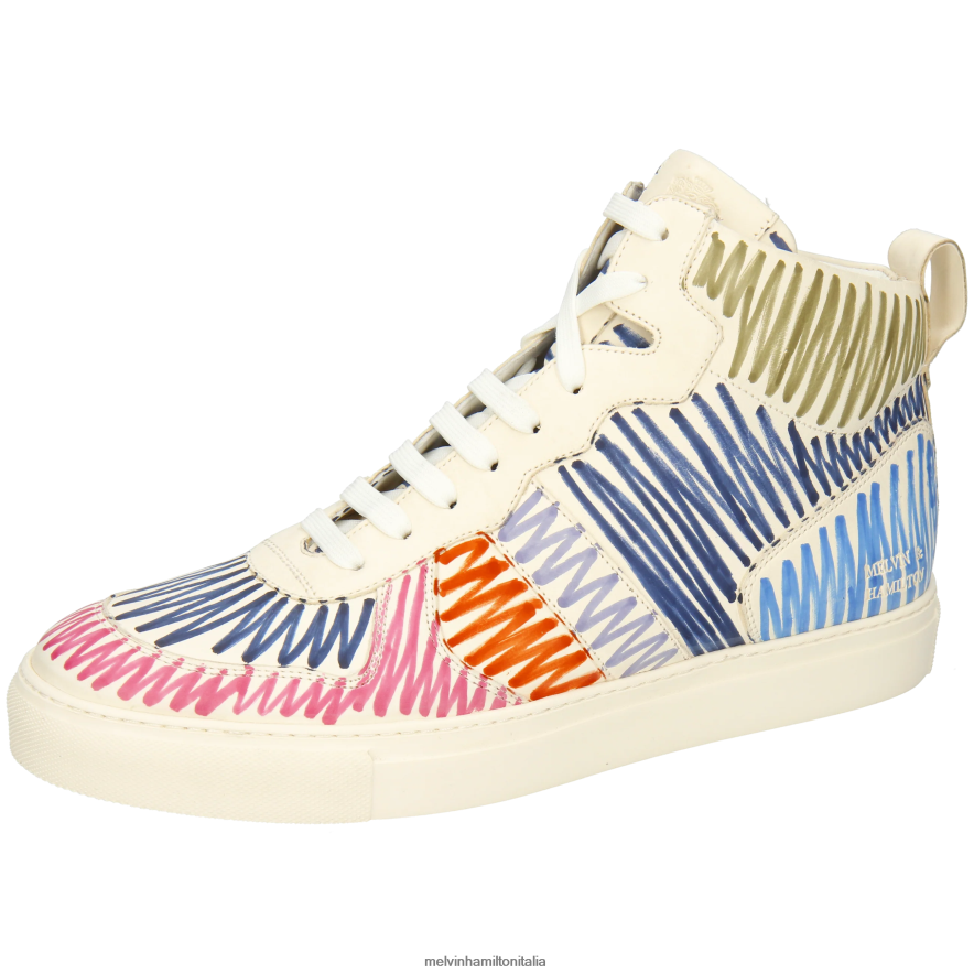 esso Melvin & Hamilton uomini Harvey 104 multi scarpe da ginnastica L80P2P582