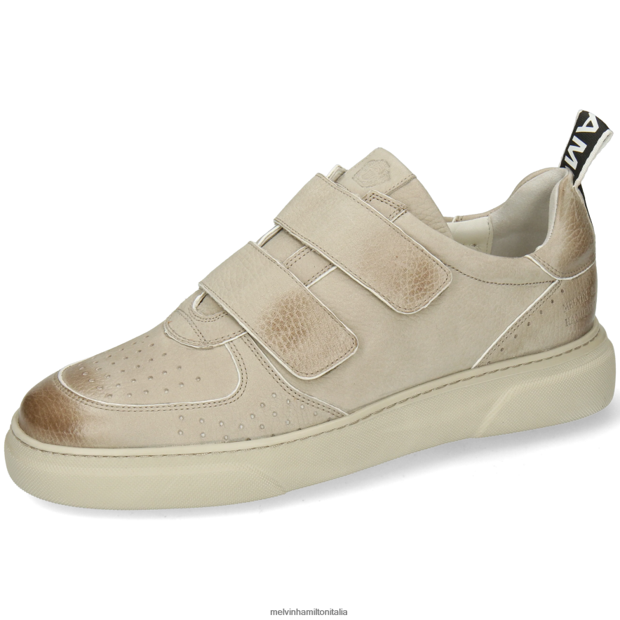 esso Melvin & Hamilton uomini Harvey 28 grigio scarpe da ginnastica L80P2P628