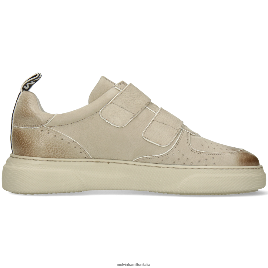 esso Melvin & Hamilton uomini Harvey 28 grigio scarpe da ginnastica L80P2P628