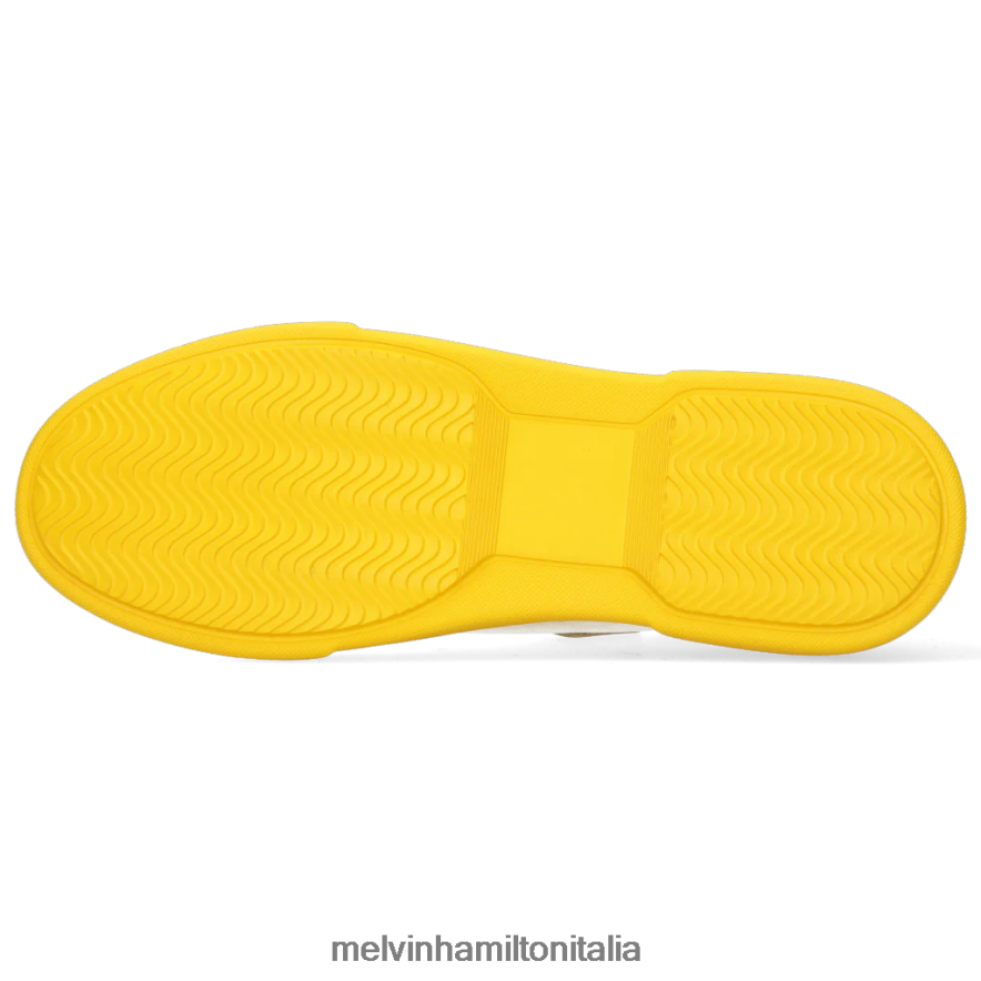 esso Melvin & Hamilton uomini Harvey 35 bianco scarpe da ginnastica L80P2P689