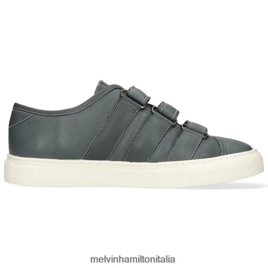 esso Melvin & Hamilton uomini Harvey 38 blu scarpe da ginnastica L80P2P666