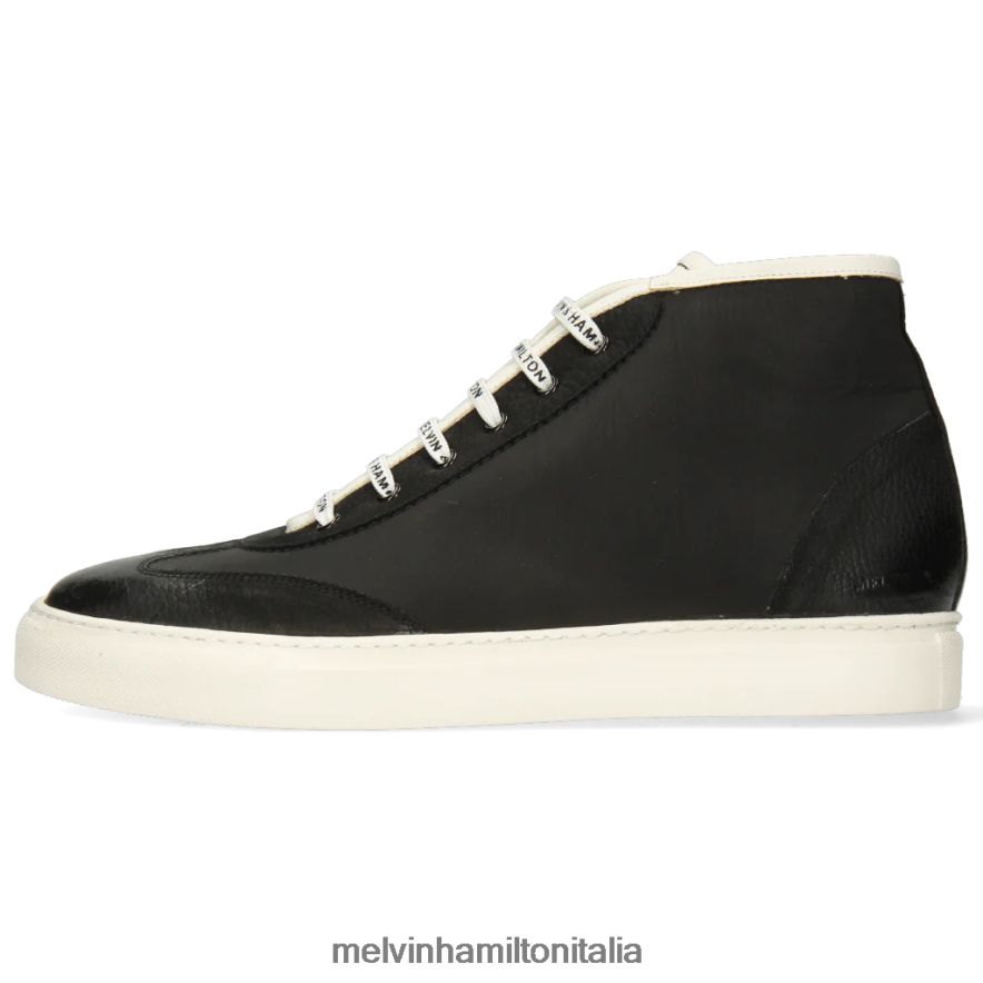esso Melvin & Hamilton uomini Harvey 43 nero scarpe da ginnastica L80P2P670