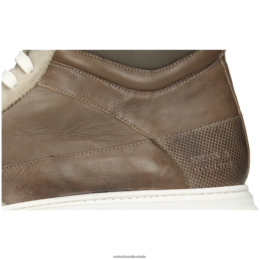 esso Melvin & Hamilton uomini Harvey 44 grigio scarpe da ginnastica L80P2P667