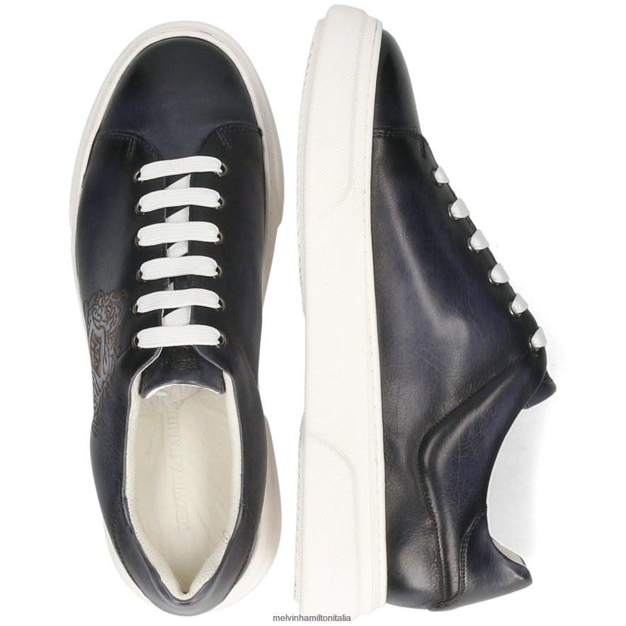 esso Melvin & Hamilton uomini Harvey 47 grigio scarpe da ginnastica L80P2P650