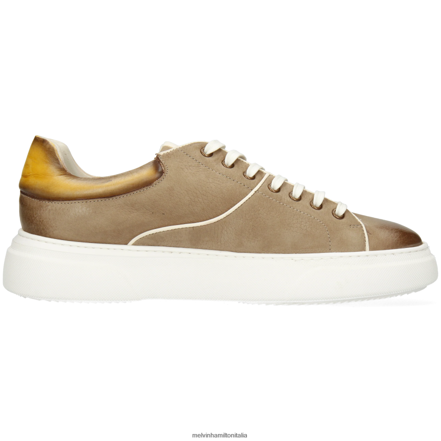 esso Melvin & Hamilton uomini Harvey 52 marrone scarpe da ginnastica L80P2P685