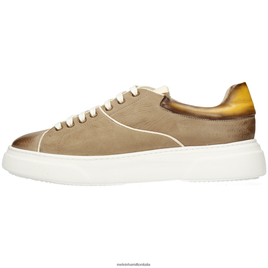 esso Melvin & Hamilton uomini Harvey 52 marrone scarpe da ginnastica L80P2P685