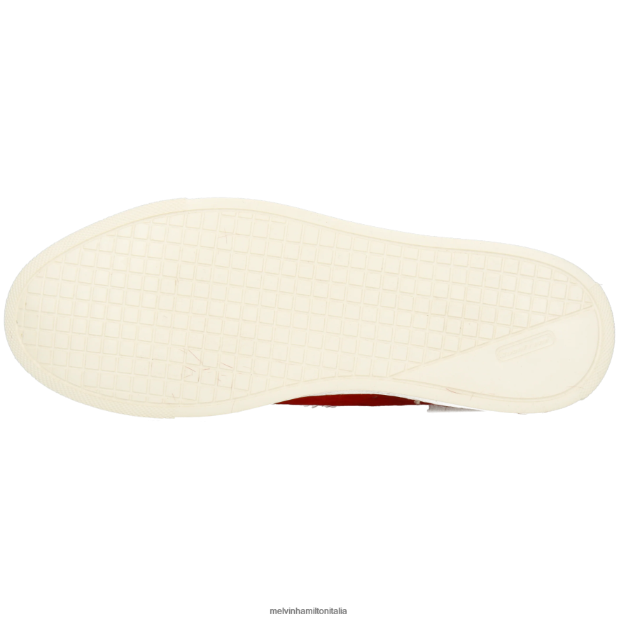 esso Melvin & Hamilton uomini Harvey 68 rosso scarpe da ginnastica L80P2P644