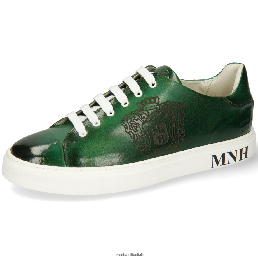 esso Melvin & Hamilton uomini Harvey 88 verde scarpe da ginnastica L80P2P590