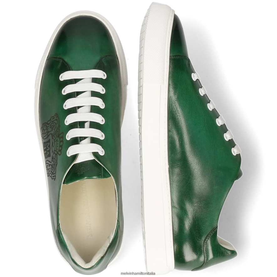 esso Melvin & Hamilton uomini Harvey 88 verde scarpe da ginnastica L80P2P590