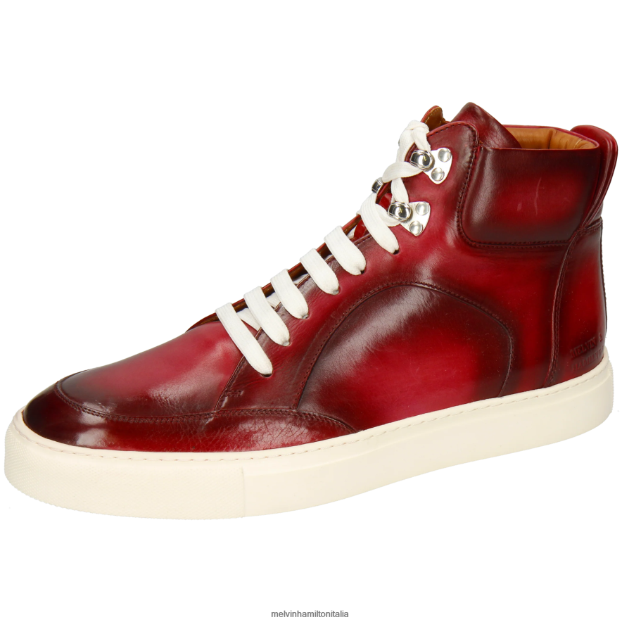 esso Melvin & Hamilton uomini Harvey 89 rosso scarpe da ginnastica L80P2P601