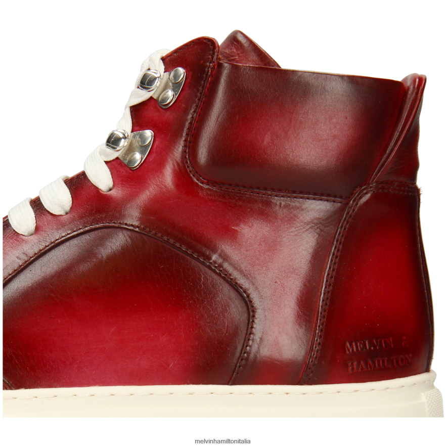 esso Melvin & Hamilton uomini Harvey 89 rosso scarpe da ginnastica L80P2P601