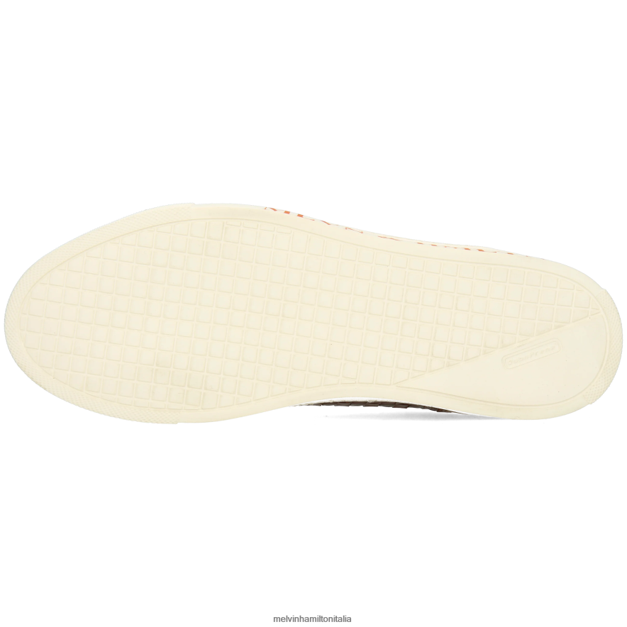 esso Melvin & Hamilton uomini Harvey 9 marrone scarpe da ginnastica L80P2P611