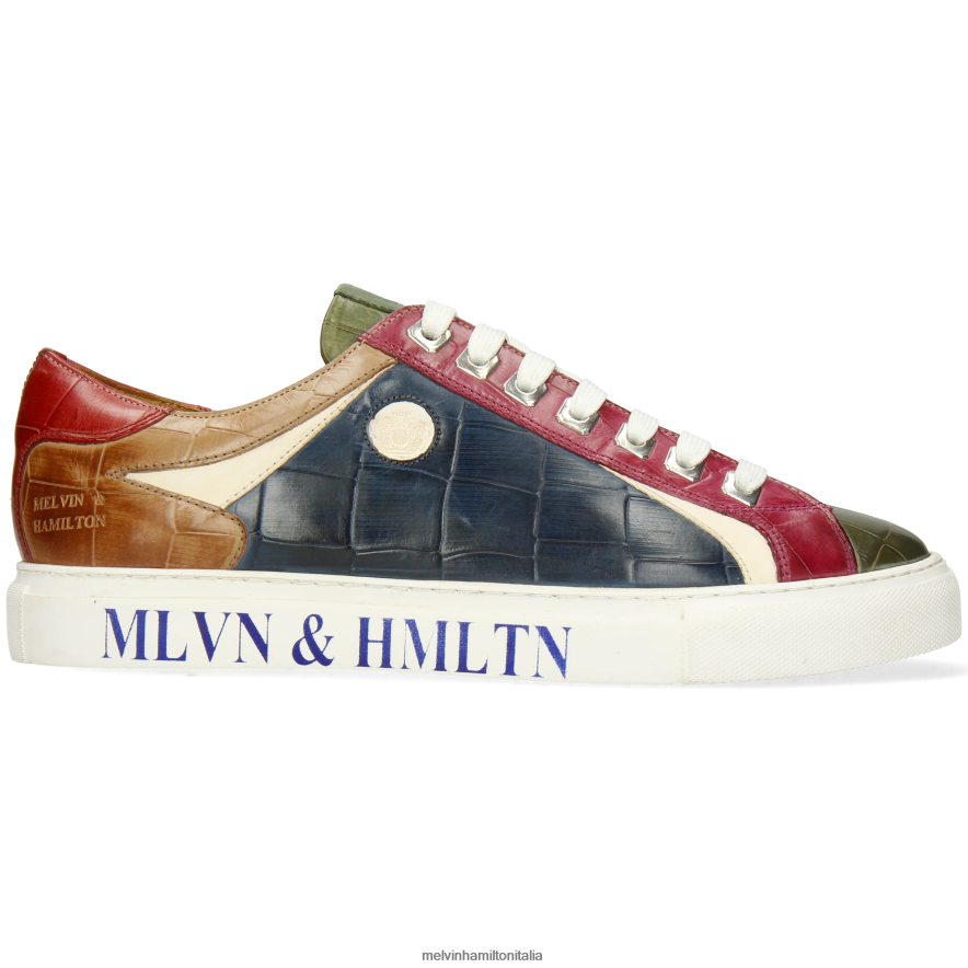 esso Melvin & Hamilton uomini Harvey 9 multi scarpe da ginnastica L80P2P569