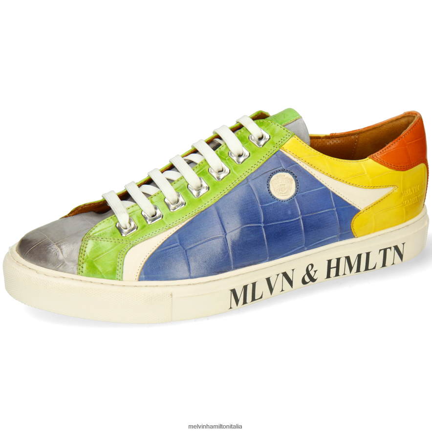 esso Melvin & Hamilton uomini Harvey 9 multi scarpe da ginnastica L80P2P604