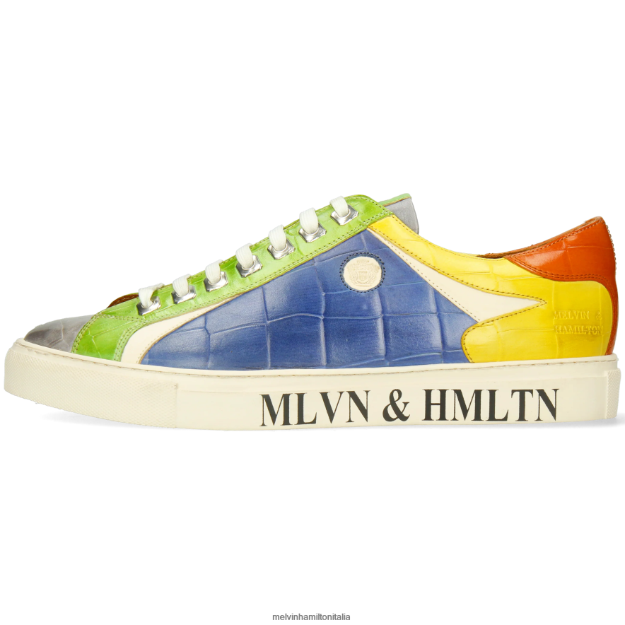 esso Melvin & Hamilton uomini Harvey 9 multi scarpe da ginnastica L80P2P604