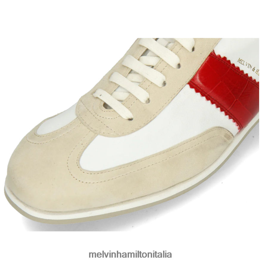 esso Melvin & Hamilton uomini Pharell 12 beige scarpe da ginnastica L80P2P692