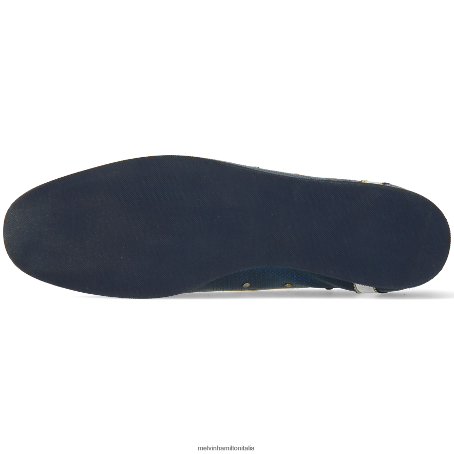 esso Melvin & Hamilton uomini Pharell 1 blu scarpe da ginnastica L80P2P693