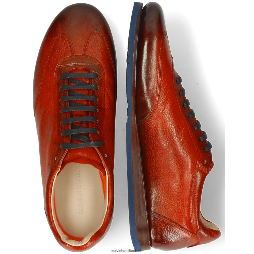 esso Melvin & Hamilton uomini Vadim 1 arancia scarpe da ginnastica L80P2P587