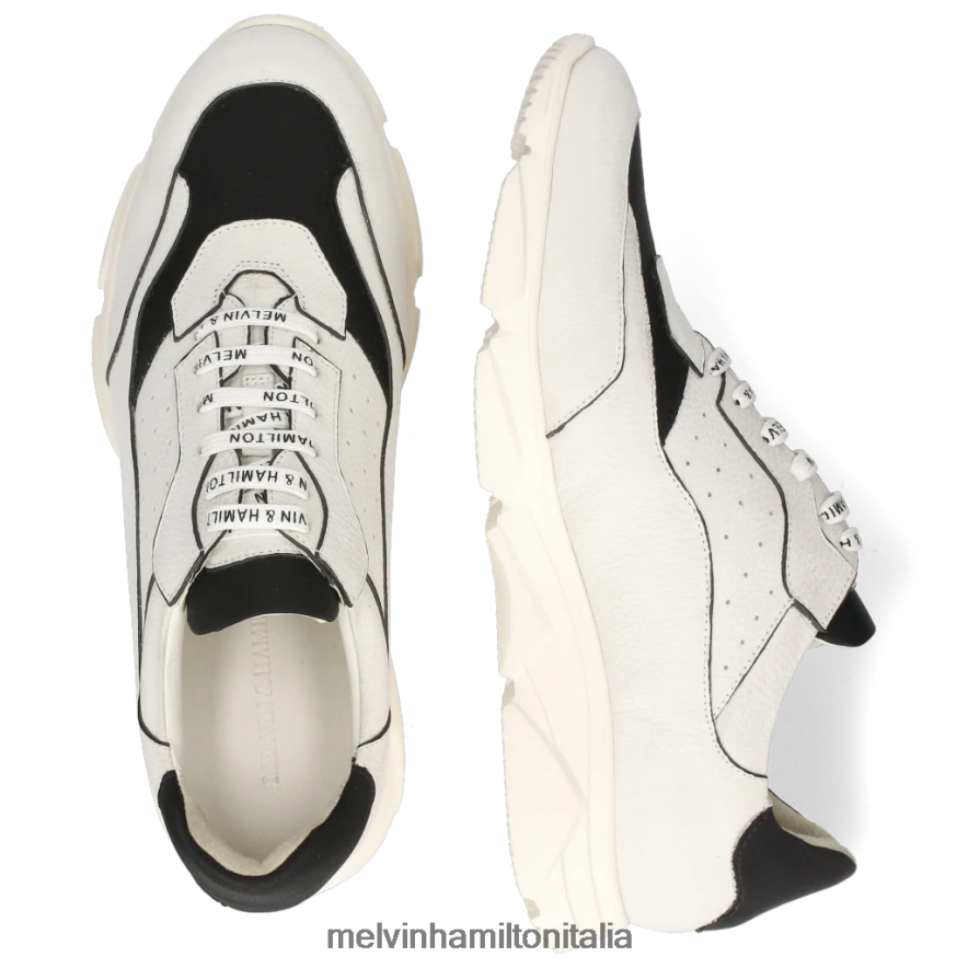 esso Melvin & Hamilton uomini kobe16 bianco scarpe da ginnastica L80P2P661