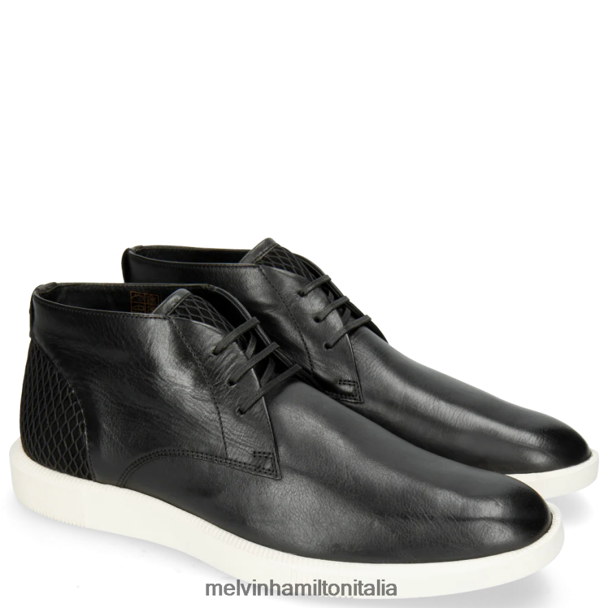 esso Melvin & Hamilton uomini newton2 nero scarpe da ginnastica L80P2P675