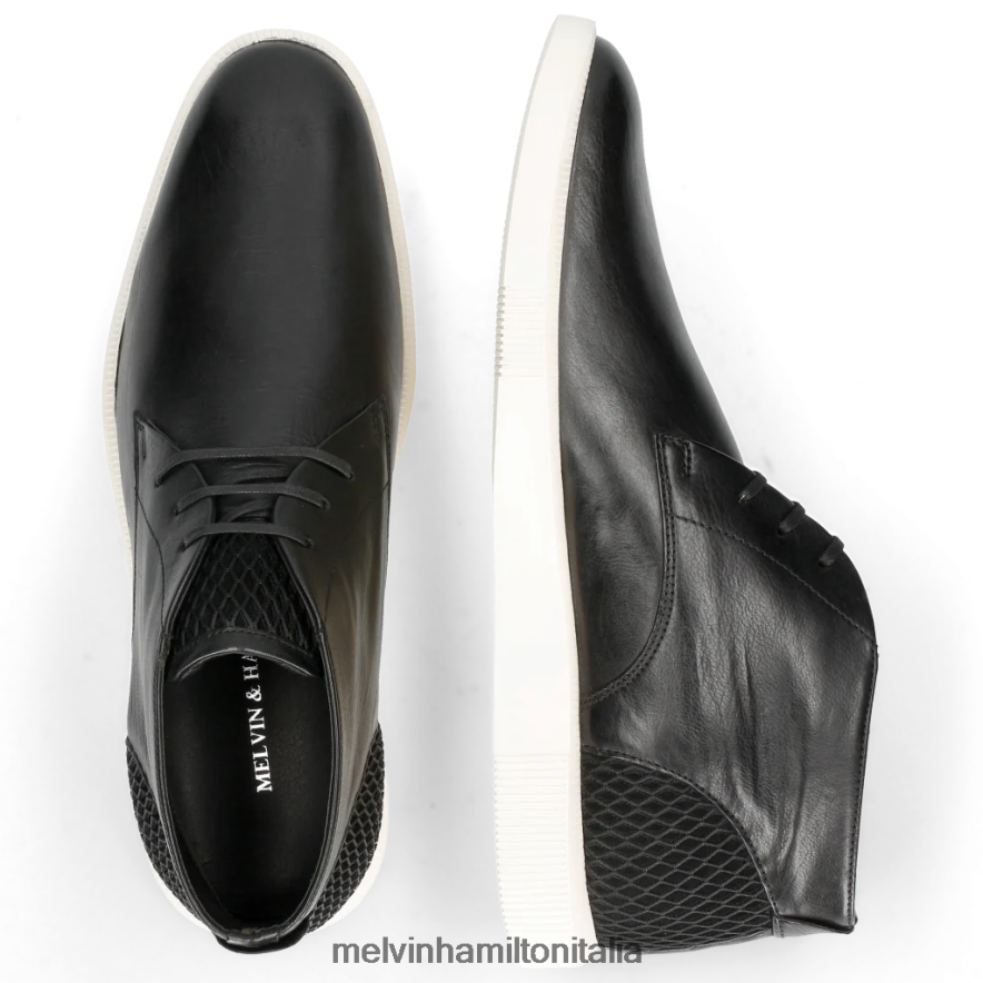 esso Melvin & Hamilton uomini newton2 nero scarpe da ginnastica L80P2P675