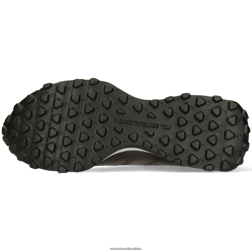 esso Melvin & Hamilton uomini richmond 1 tortora scarpe da ginnastica L80P2P614