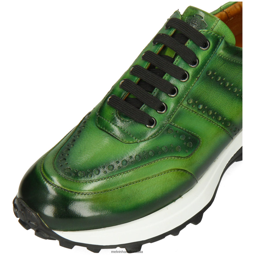 esso Melvin & Hamilton uomini richmond 1 verde scarpe da ginnastica L80P2P618
