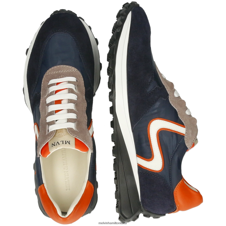 esso Melvin & Hamilton uomini richmond 6 multi scarpe da ginnastica L80P2P608
