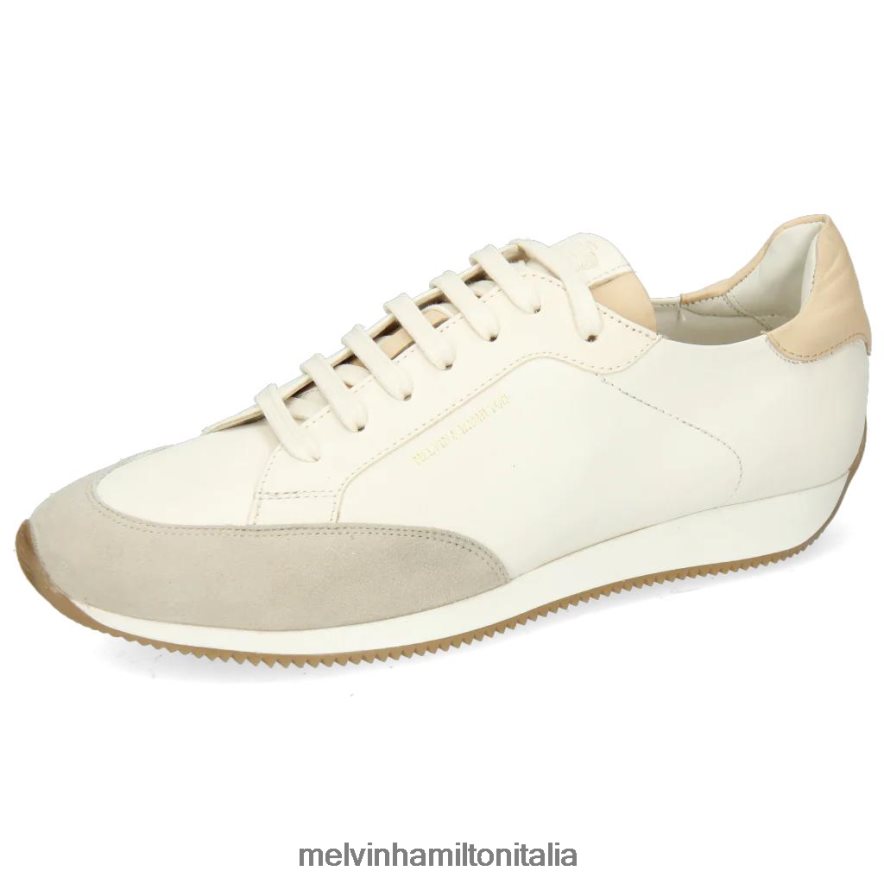esso Melvin & Hamilton uomini roccioso 1 bianco scarpe da ginnastica L80P2P649