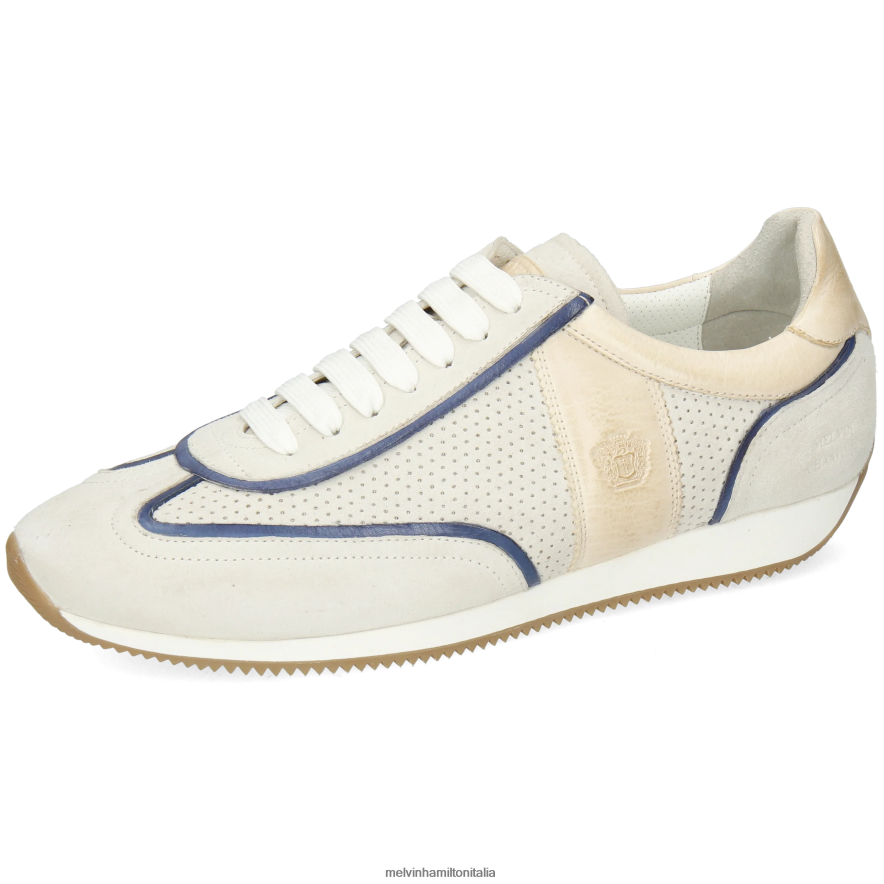 esso Melvin & Hamilton uomini roccioso 2 bianco scarpe da ginnastica L80P2P625
