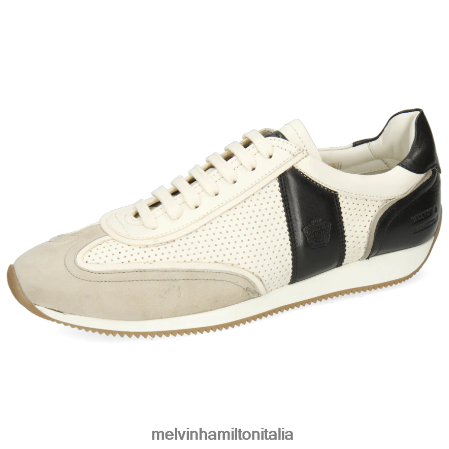 esso Melvin & Hamilton uomini roccioso 2 bianco scarpe da ginnastica L80P2P653